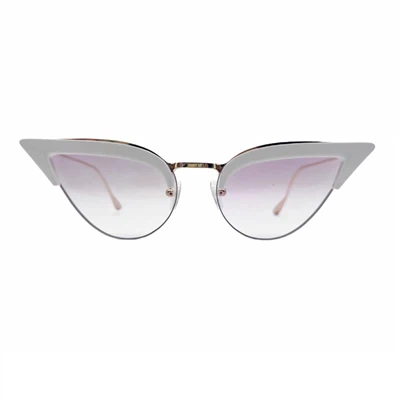 Oersized Cat Eye acetátové slnečné okuliare